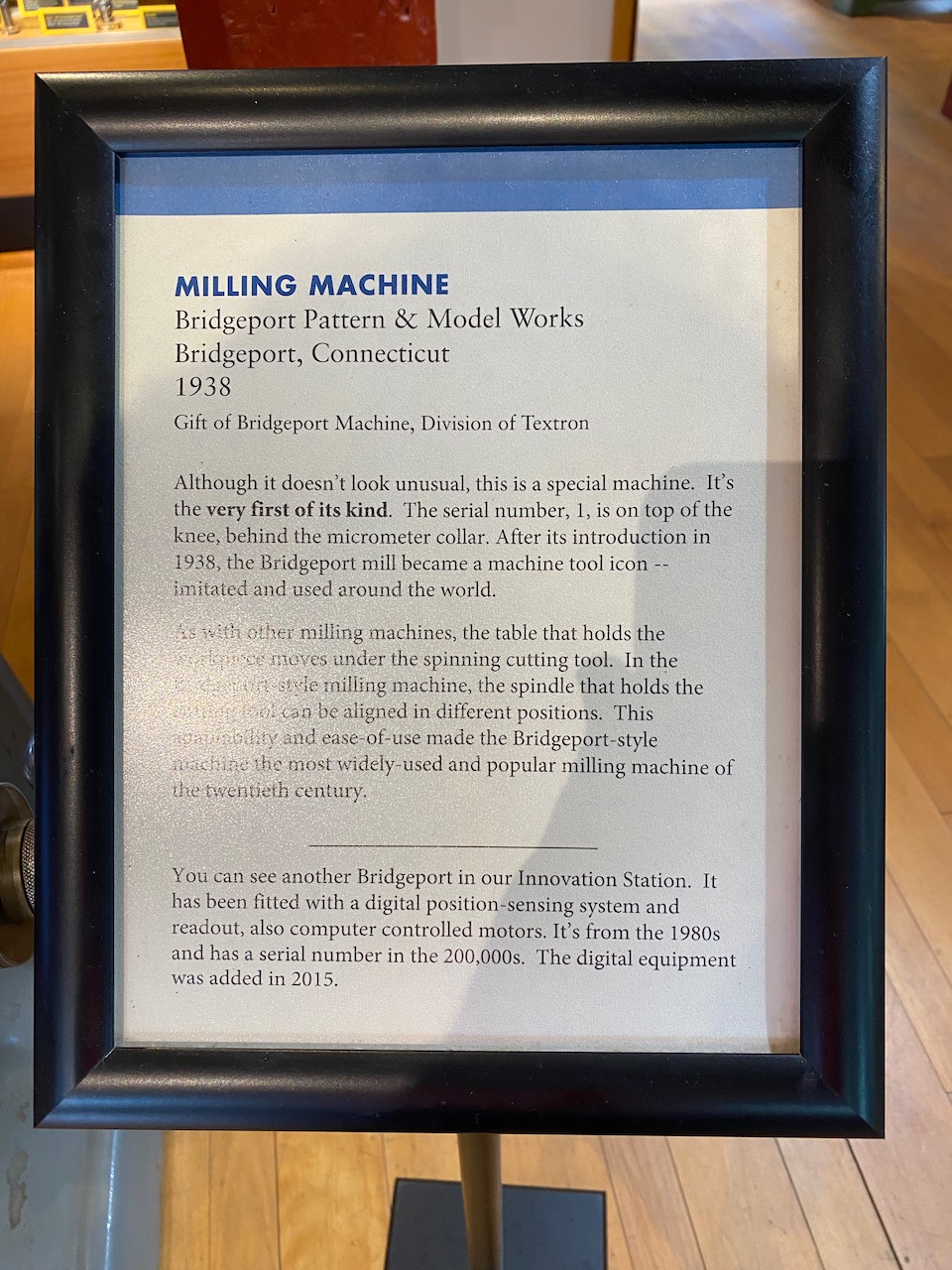 american precision museum - bridgeport no1 sign.jpeg