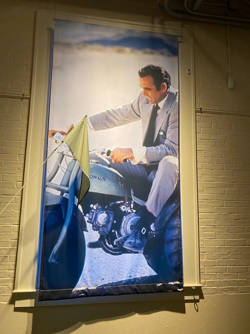 saratoga spa - honda atc 90 trike poster